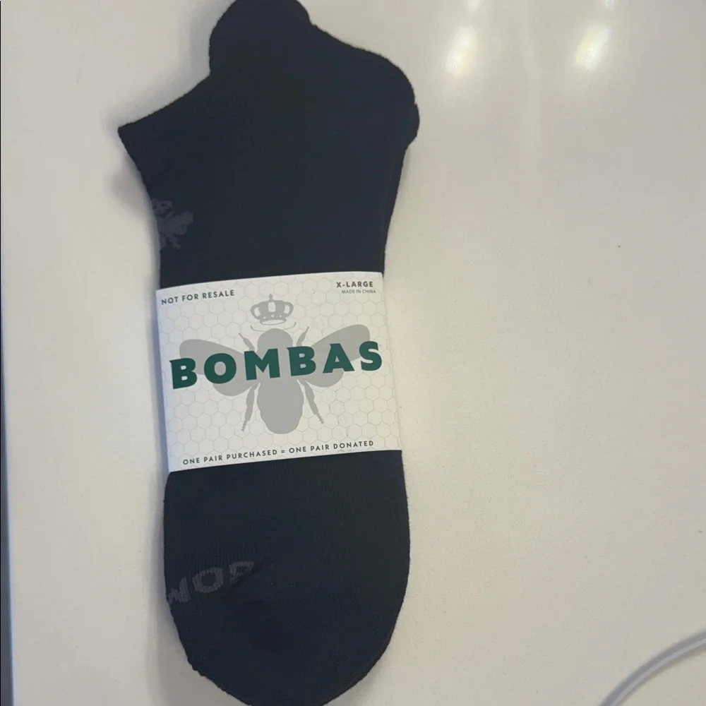 Bombas Men's Black Athletic Socks- Set of 5